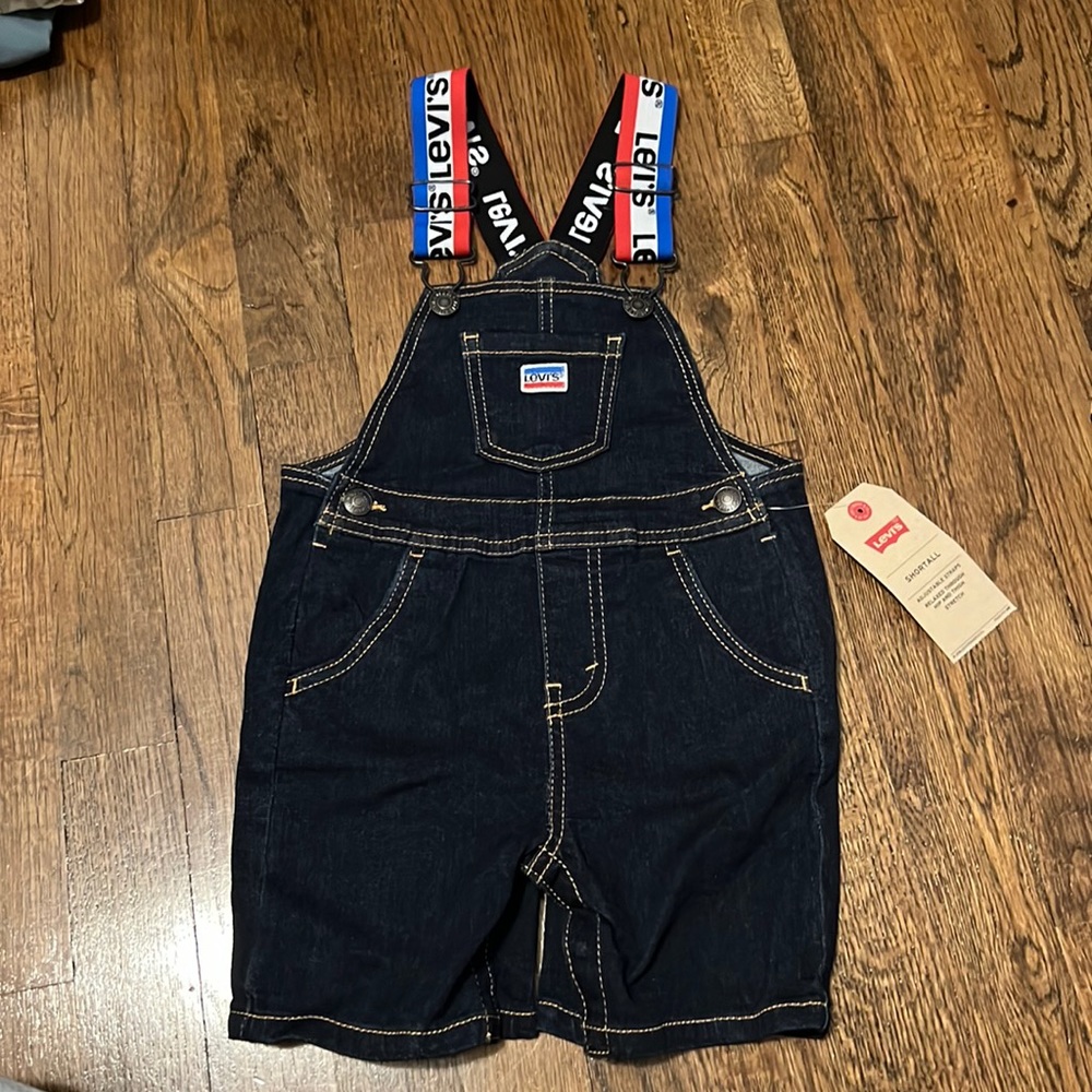 Levi’s baby shorts overall